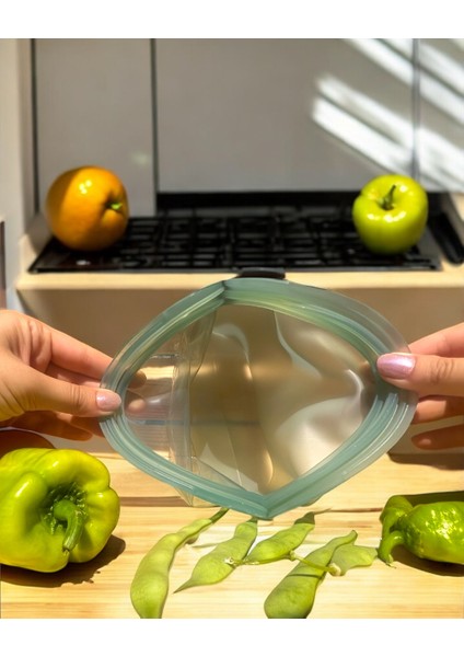 Pack Medikal Silikon Saklama Poşeti – Tekrar Kullanılabilir, Sızdırmaz, Dondurucu & Mikrodalga Uyumlu Gıda Kabı modelleri