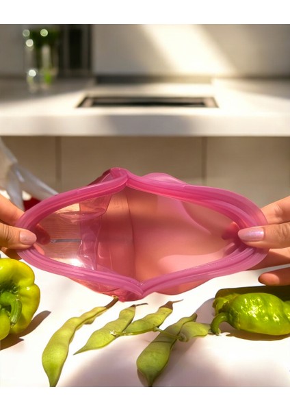 Pack Medikal Silikon Saklama Poşeti – Tekrar Kullanılabilir, Sızdırmaz, Dondurucu & Mikrodalga Uyumlu Gıda Kabı fiyatları