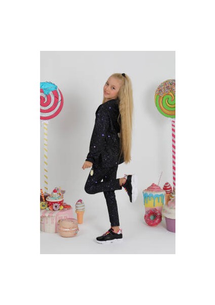 Kız Çocuk Gym Galaxy Uzun Tayt fiyatları