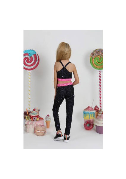 Kız Çocuk Gym Galaxy Uzun Tayt modelleri