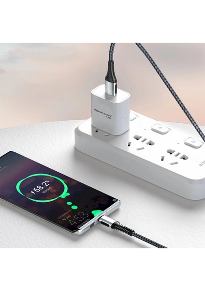 DC33 USB 3.0 To Lightning 1m Tel Örgü 60W Kablo - Gümüş fiyatları