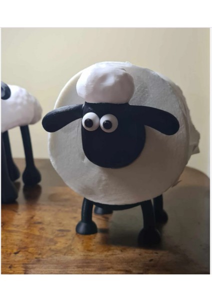 Renkli Koyun Shaun Tuvalet Kağıdı Düzenleyici, Şık ve Pratik Banyo Aksesuarı fiyatları