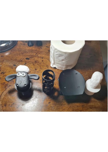 Renkli Koyun Shaun Tuvalet Kağıdı Düzenleyici, Şık ve Pratik Banyo Aksesuarı fırsatları