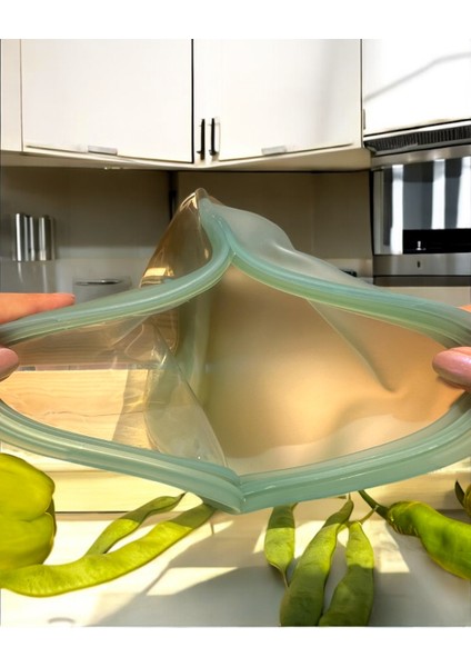 Pack Medikal Silikon Saklama Poşeti – Tekrar Kullanılabilir, Sızdırmaz, Dondurucu & Mikrodalga Uyumlu Gıda Kabı fiyatları