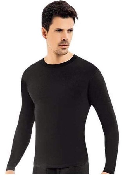 Kota Erkek Kışlık Termal Sıcak Tutan Tayt ve Fanila Takım 2'li Set Siyah modelleri