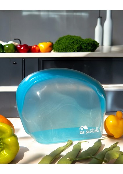 Pack Medikal Silikon Saklama Poşeti – Tekrar Kullanılabilir, Sızdırmaz, Dondurucu & Mikrodalga Uyumlu Gıda Kabı