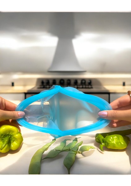 Pack Medikal Silikon Saklama Poşeti – Tekrar Kullanılabilir, Sızdırmaz, Dondurucu & Mikrodalga Uyumlu Gıda Kabı fiyatları