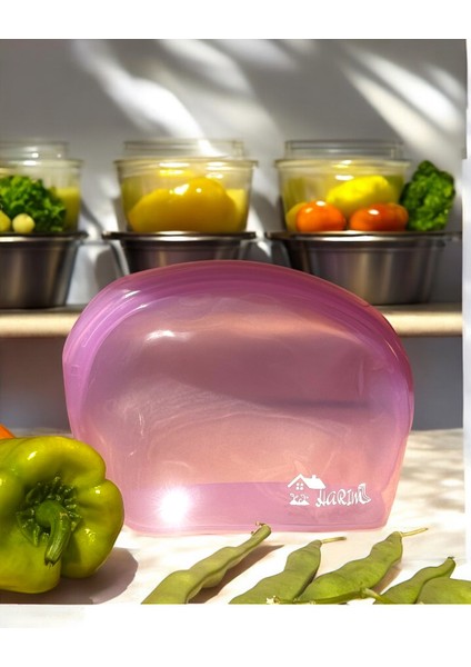 Pack Medikal Silikon Saklama Poşeti – Tekrar Kullanılabilir, Sızdırmaz, Dondurucu & Mikrodalga Uyumlu Gıda Kabı