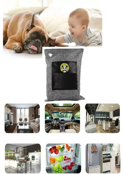 Hava Temizleme Torbası 100G Araba- Dolap- Banyo- Evcil Hayvan Koku Giderici- Bambu Kömür Koku Emici modelleri