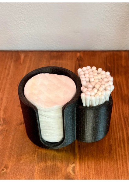 Iki Adet Siyah Makyaj Malzemesi Düzenleme Kutusu, Pamukluk ve Kulak Çubuğu Seti fiyatları