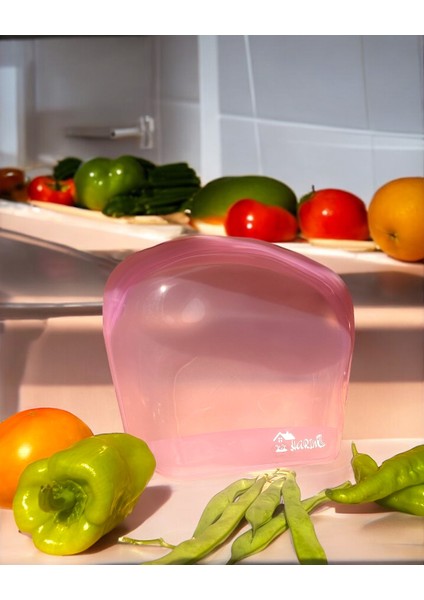 Pack Medikal Silikon Saklama Poşeti – Tekrar Kullanılabilir, Sızdırmaz, Dondurucu & Mikrodalga Uyumlu Gıda Kabı