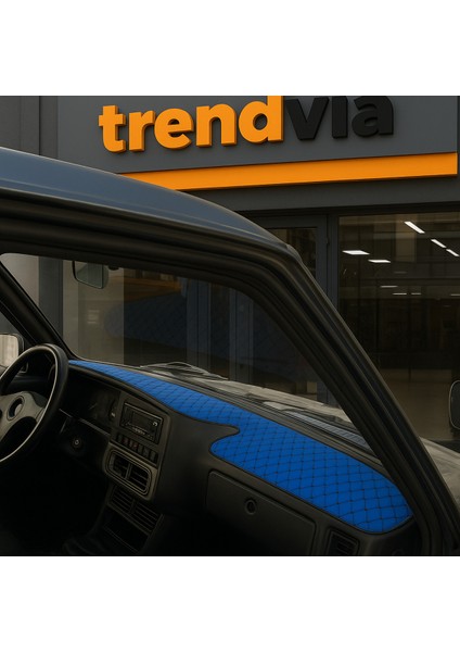 Tofaş Şahin Doğan Kartal Yüksek Ön Göğüs Mavi-Siyah Torpido Kılıfı / Bej-Siyah Boyun Yastığı fiyatları