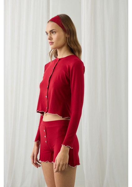 Amour Kalpli Şort Takım