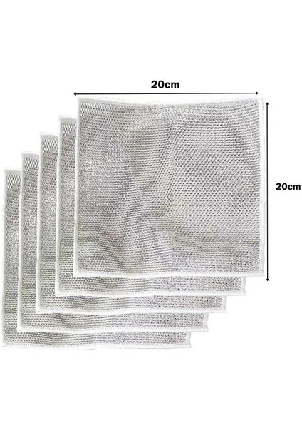 3 Adet Çok Fonksiyonlu Çizmeyen Tel Bulaşık Bezi Bulaşık Havlusu Bulaşık Temizlik Ovma Bezi modelleri