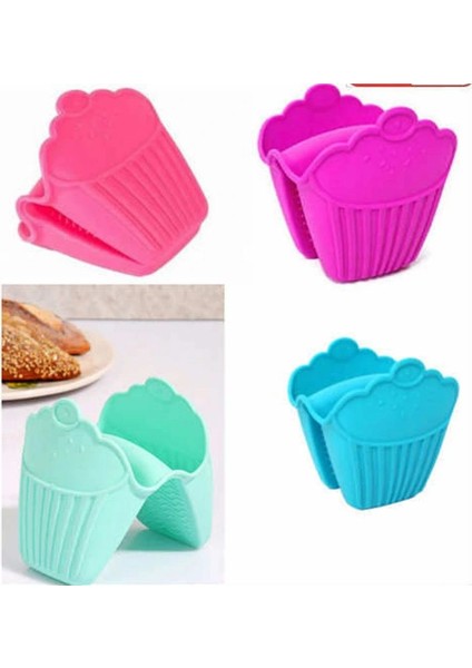 Fırın Eldiveni Silikon Kaymaz Su Geçirmez Yanmaz Silikon Eldiven modelleri