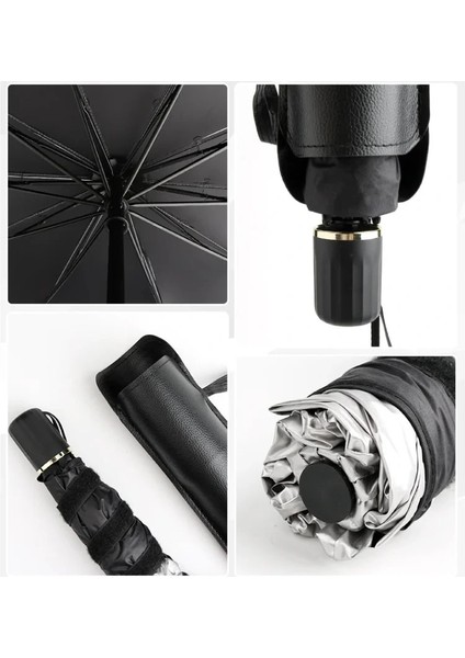 Katlanabilir Araç Ön Camı Güneş Gölge Şemsiye Araba Şemsiyesi (130X75 Cm) modelleri