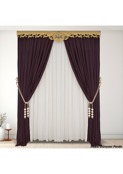 Özel Yapım Dekoratif Inci Perde Bağı Renso Braçol Takım fırsatları