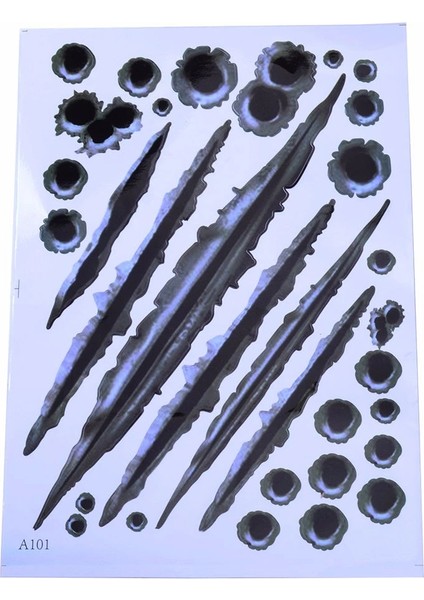 Araç Sticker Yara Bere Oto Sticker Yara Şeklinde 3D indirimleri