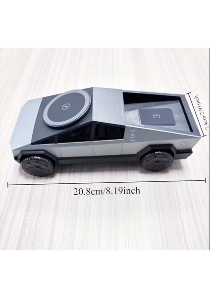 3’ü 1 Arada Hızlı Şarj Istasyonu Kablosuz Şarj Standı Cybertruck modelleri