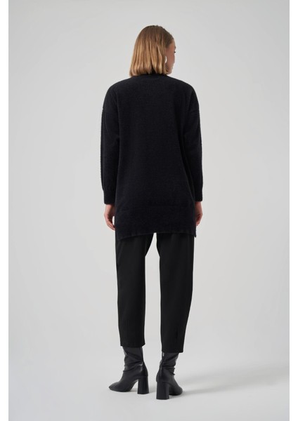 7002 Taş Işlemeli Angora Kazak Tunik modelleri