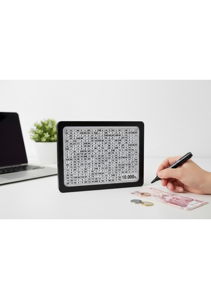 - 10.000 Tl Hedefli Mdf Kumbarası: Hayallerine Birikimle Ulaş