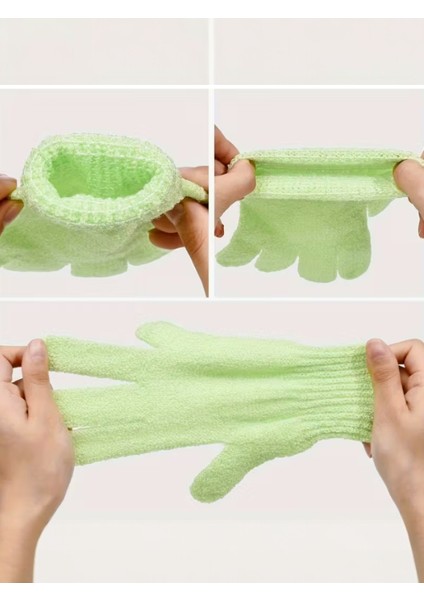 2'li Lila Banyo ve Peeling Eldiveni Ölü Deri Atıcı Vücut Duş Kese Eldiveni Ekstra Köpürme Banyo modelleri