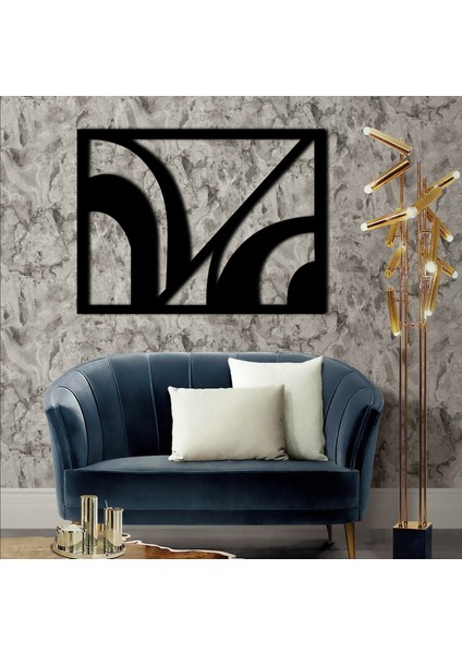 Ahşap Mdf Duvar Süs Tablo MODEL003 Siyah Renk 75X56 cm fırsatları