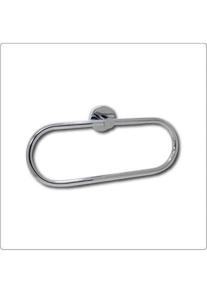 Bej Elips Halka Havluluk, Ege Serisi, Şık ve Kullanışlı Tasarım