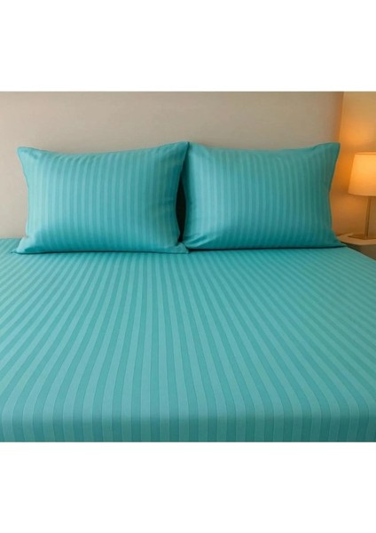 Pamuk Saten Çift Kişilik Lastikli Çarşaf Set ,otel Tipi Yastıklı , fiyatları