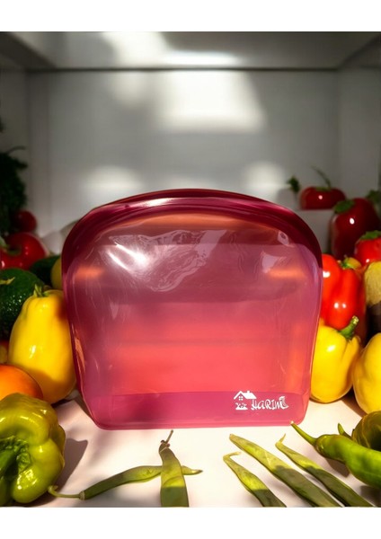 Pack Medikal Silikon Saklama Poşeti – Tekrar Kullanılabilir, Sızdırmaz, Dondurucu & Mikrodalga Uyumlu Gıda Kabı