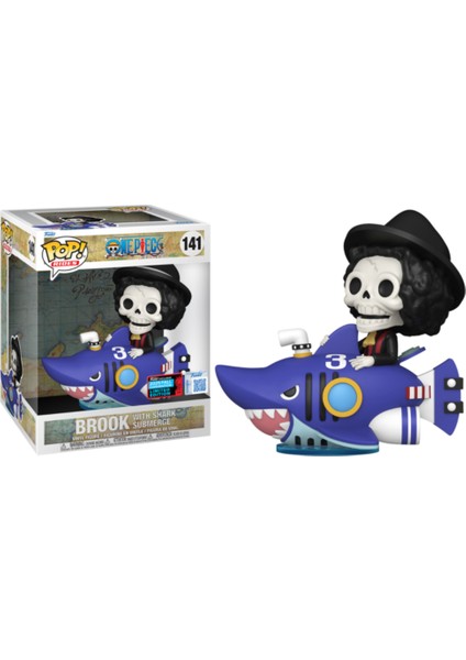 One Piece - Brook With Shark Submerge Pop! Rides Vinyl Figure #141