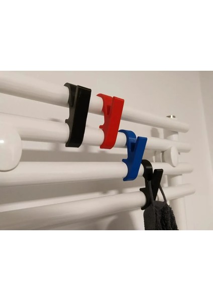 Renkli 4'lü Havlupan Askısı, Şık ve Kullanışlı Havlu Tutucu Seti