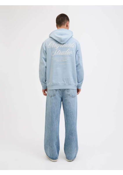 Jornorrebro Typo Back Açık Mavi Erkek Sweatshirt 12283054 fiyatları