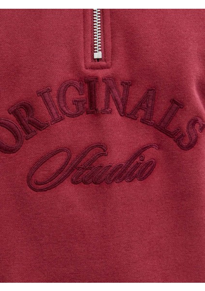 Jorbleecker Brandıng Kırmızı Erkek Sweatshirt 12285802 fırsatları