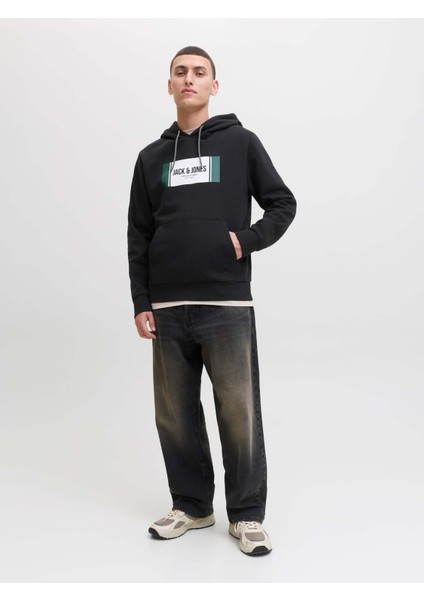 Jjhayato Sweat Hood Siyah Erkek Sweatshirt 12278614 modelleri
