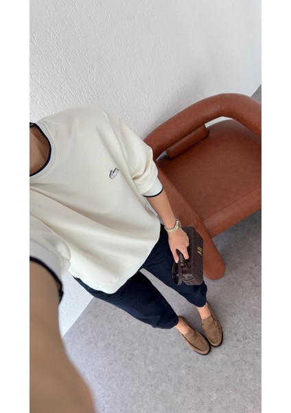 Biyeli Ekru Modal Sweat fırsatları