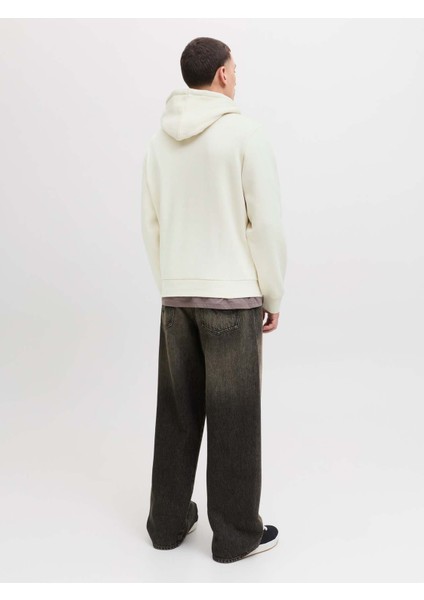 Jjhayato Sweat Hood Ekru Erkek Sweatshirt 12278614 fiyatları