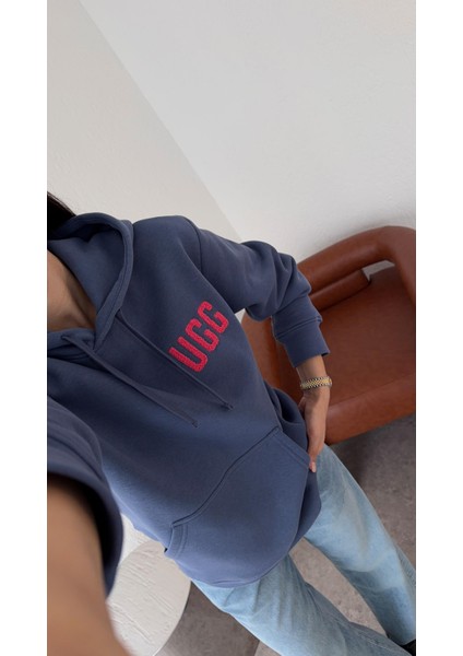 Kanguru Cepli Lacivert Sweat modelleri