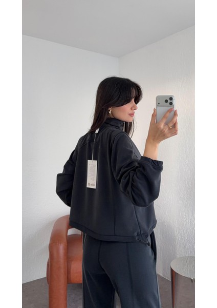 Yıkamalı Antrasit Modal Sweat fiyatları