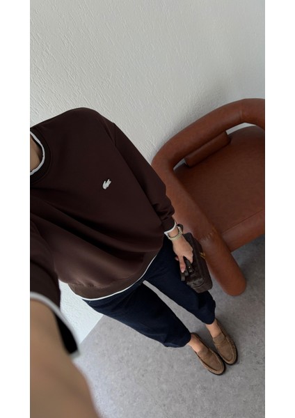 Biyeli Kahverengi Modal Sweat fırsatları