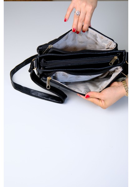 Forseason Useful Bag Üç Bölmeli Çok Kullanışlı Sunideri Kadın Çanta BL1073