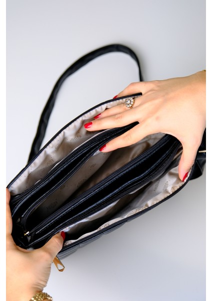 Forseason Useful Bag Üç Bölmeli Çok Kullanışlı Sunideri Kadın Çanta BL1073