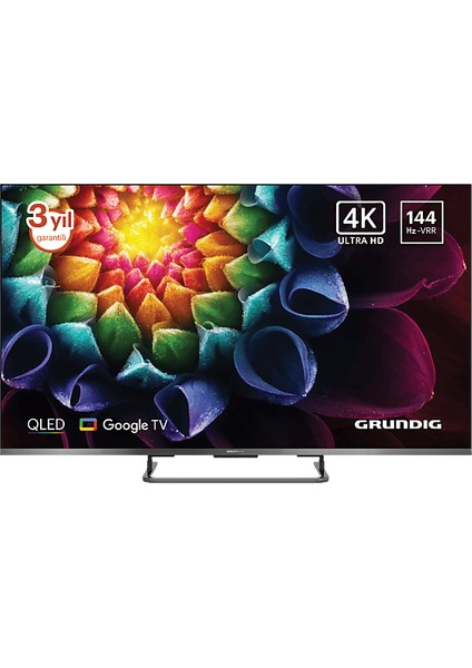 Grundıg 75 Gq 850A 75 Inç 189 Ekran Uydu Alıcılı Google Tv Smart 4K Ultra Hd 144 Hz QLED Tv fiyatları