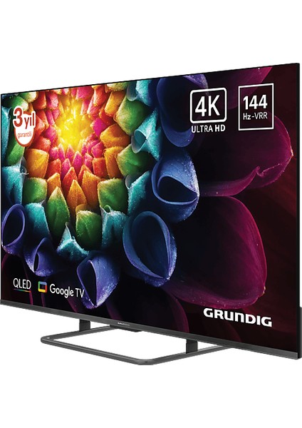 Grundıg 75 Gq 850A 75 Inç 189 Ekran Uydu Alıcılı Google Tv Smart 4K Ultra Hd 144 Hz QLED Tv modelleri