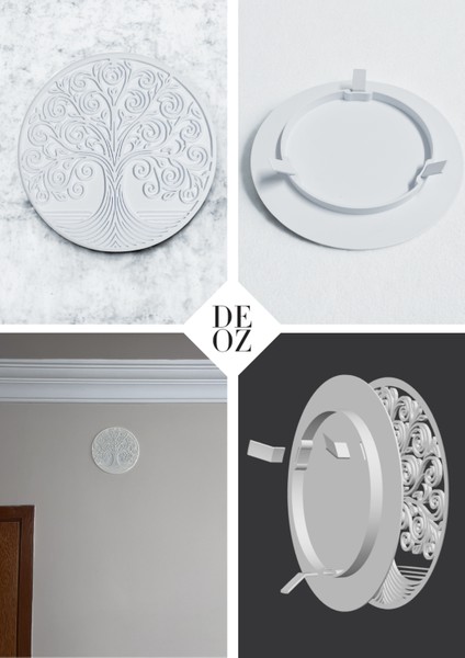 Baca Deliği Kapağı – Hayat Ağacı Desenli