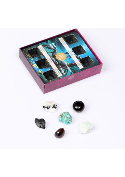 Akrep Burcu Doğal Taş Seti – Karton Kutulu fiyatları
