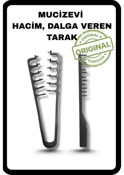 Festilo Mucizevi Tarak Dalga ve Hacim Veren French Crop Düz Saç Şekillendirme Tarağı