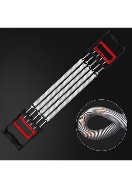 Göğüs Genişletme ve Kuvvet Egzersiz Aleti – 5 Yaylı 5 Kademeli Ayarlanabilir Fitness ve Kuvvet Antrenmanı Ekipmanı fiyatları