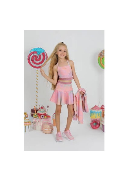 Kız Çocuk Tutya Gym Şort Etek