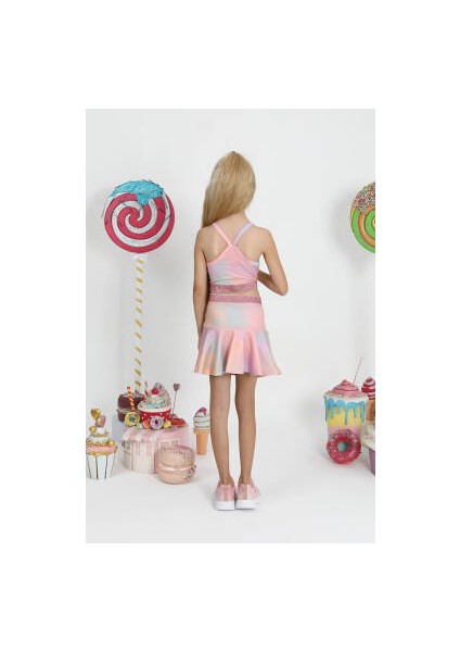 Kız Çocuk Tutya Gym Şort Etek modelleri